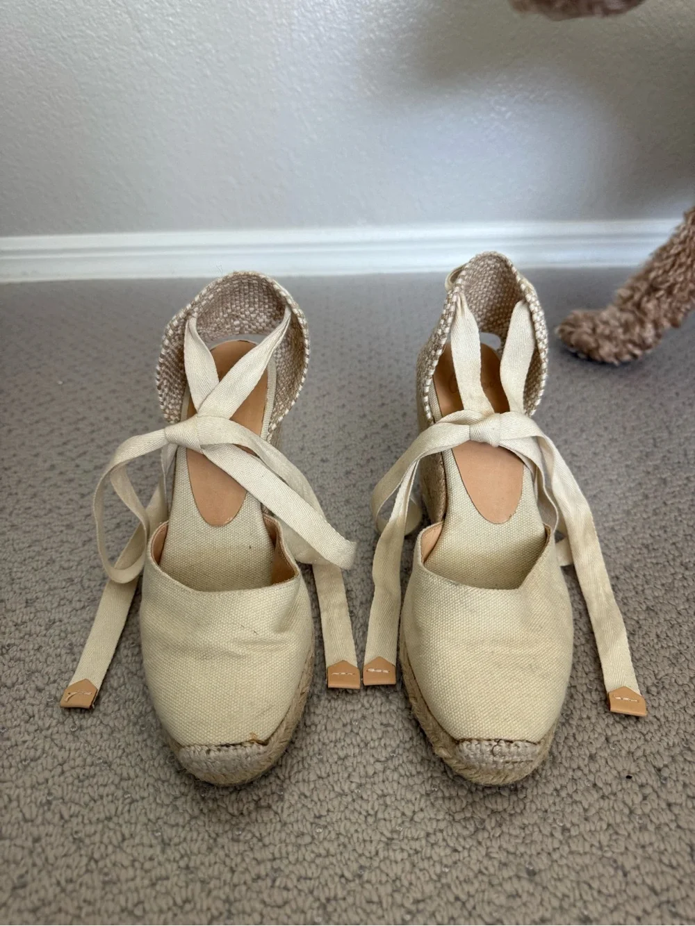 Castañer Carina Wedge Canvas Espadrilles